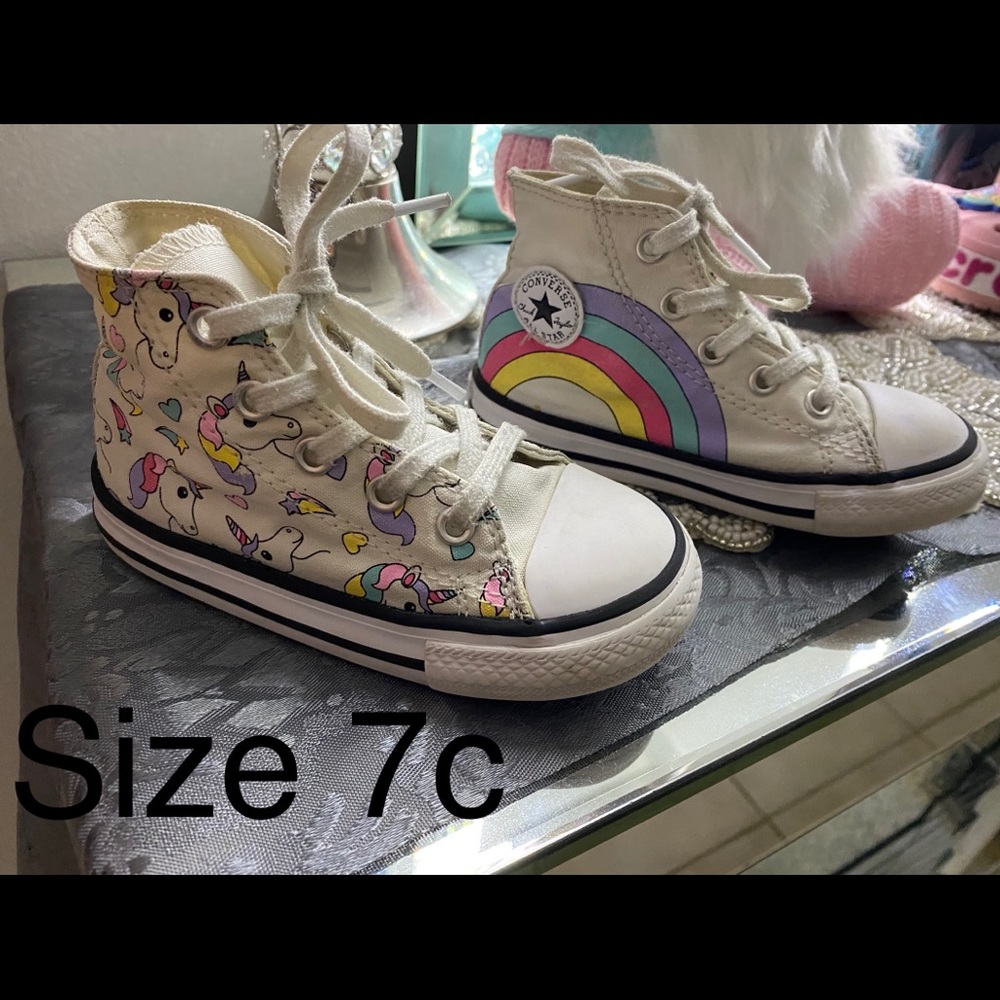Unicorn High Top Converse🦄